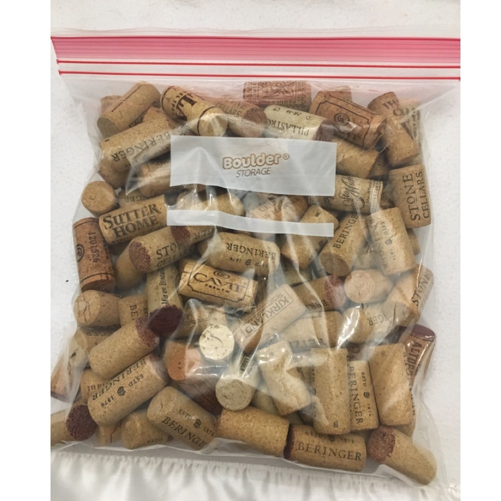 100 natural used wine corks
